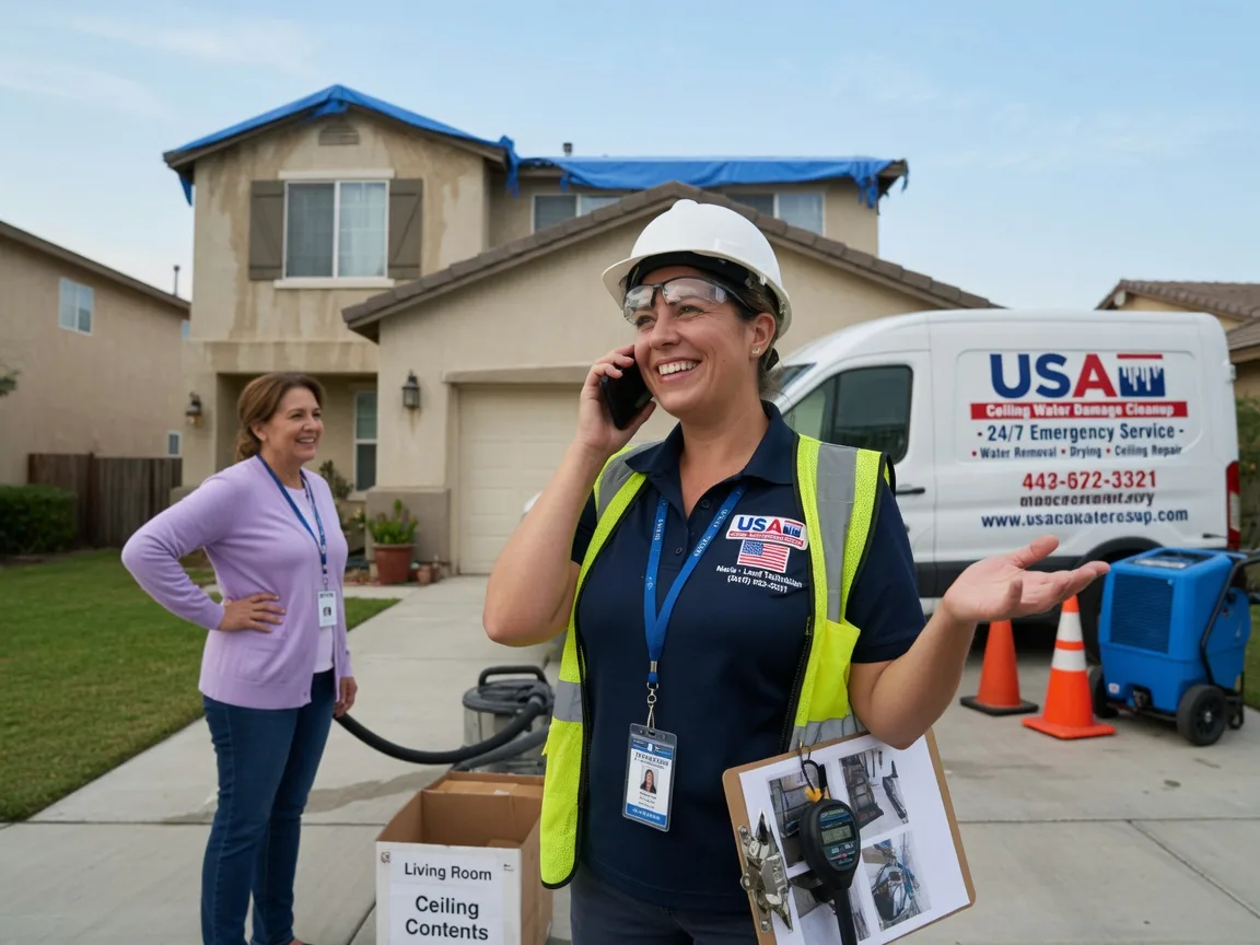 Ceiling Water Damage Restoration Dale, IL FAQs